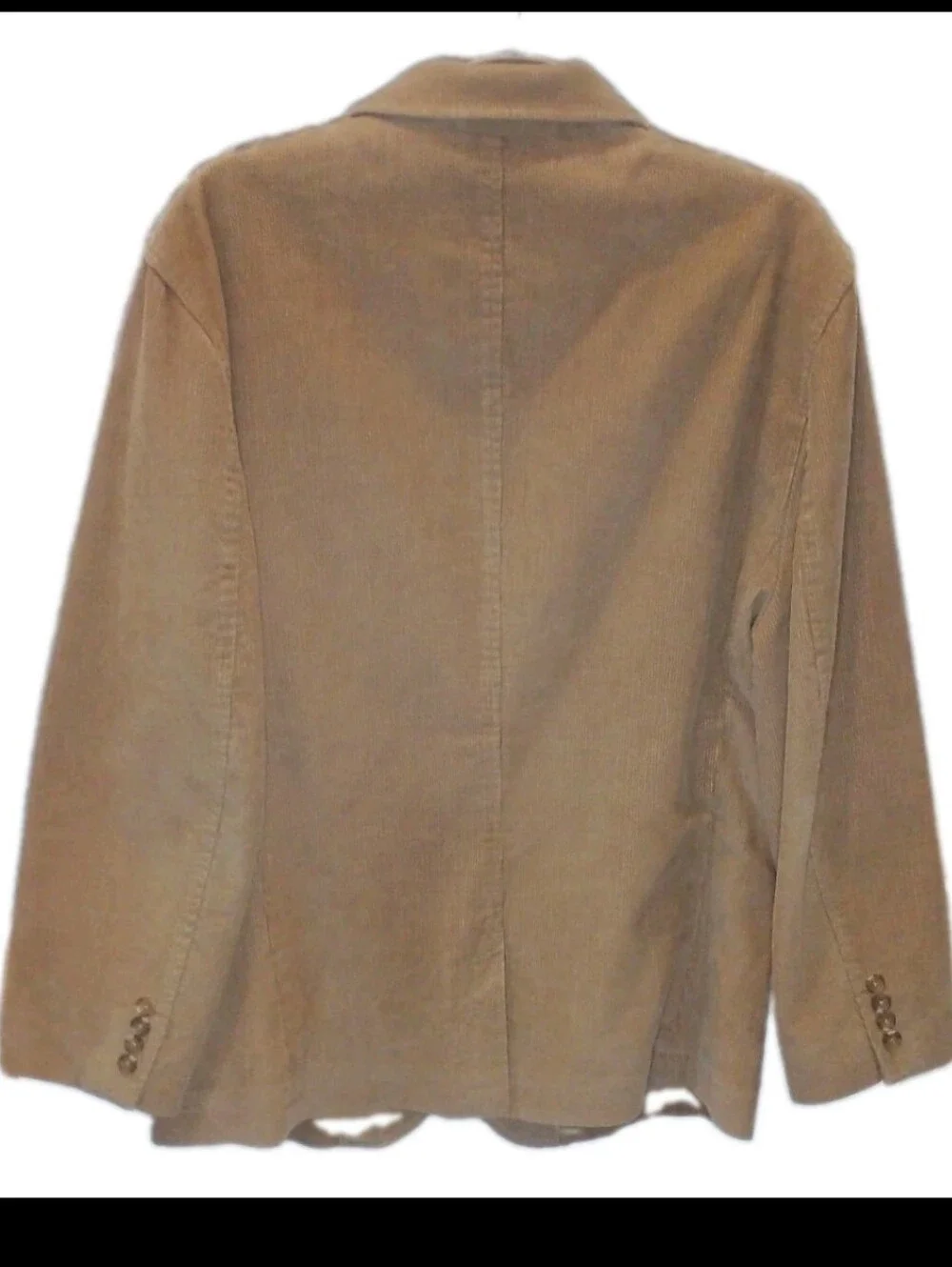 Banana Republic Men’s XL Tan Corduroy Blazer Y2K Jacket